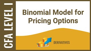 CFA Level I Derivatives  Binomial Model for Pricing Options [upl. by Yenffit]