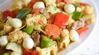 Chopsuey with Quail Eggs [upl. by Stephens]