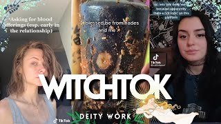 Witchtok Compilation  Deity Work Part 2🎊🔮🦋 [upl. by Guimond]