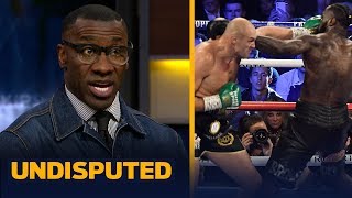 Tyson Fury made title fight vs Deontay Wilder look easy — Shannon Sharpe  PBC  UNDISPUTED [upl. by Kris960]