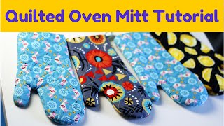 How to Make an Oven Mitt FREE pattern amp Tutorial [upl. by Storfer176]