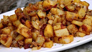 Breakfast Potatoes Recipe  Breakfast Skillet Recipe  Brunch Ideas [upl. by Damas]