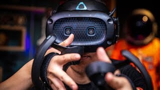 HTC Vive Cosmos External Tracking Faceplate Review [upl. by Ginni]