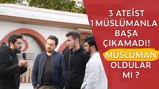 3 Ateist 1 Müslümanla Başa Çıkamadı  Müslüman Oldular Mı   Sokak Röportajı   Onur Kaplan [upl. by Shaun]