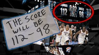 How I predicted the EXACT score of EVERY game Learn Now Easy mentalism secret [upl. by Ynneb]