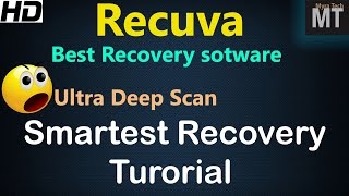 Recuva is Best Data recovery software for windows in 2019 Deep Scan recovery tutorial HD [upl. by Kcirej]