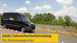 ADAC Fahrsicherheitstraining für Kleintransporter I ADAC [upl. by Eugeniusz]