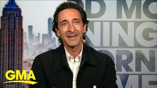 Adrien Brody talks about new horror series Chapelwaite l GMA [upl. by Llednil652]