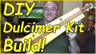 Easy DIY Dulcimer Kit Build from Backyard Music [upl. by Etta932]