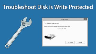 4 Super Effective Methods to quotThe Disk Is Write Protectedquot Problem on USB [upl. by Einre]