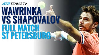 Stan Wawrinka v Denis Shapovalov Live Stream  ATP Tennis  St Petersburg 2020 [upl. by Hairaza]