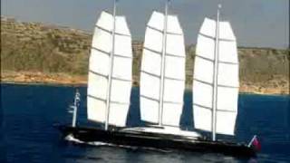 Perini Navi  88m SY Maltese Falcon [upl. by Joses]