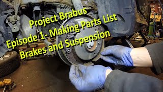 Smart ForTwo 451 Diagnosing Rear Brake and Suspension Issues  Project Brabus Ep01 [upl. by Raina]