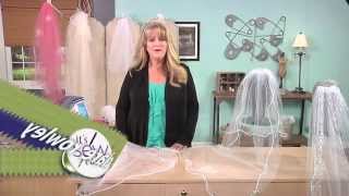 Its Sew Easy  How to make Bridal Veils [upl. by Gettings]