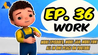 Jan Cartoon in Urdu  Work  Official Cartoon Remastered  S01 E36 [upl. by Beaulieu]