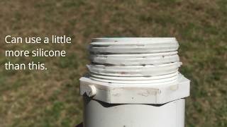 How to Seal PVC Threaded Male Adapter to Pool Pump Housing [upl. by Pascasia]