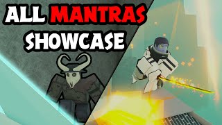 ALL MANTRAS SHOWCASE  DEEPWOKEN [upl. by Ahsemat]