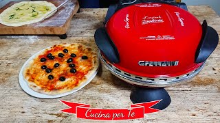 Pizza Margherita con fornetto per pizza G3FERRARI [upl. by Vudimir]