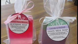 DIY Wrapping Soap [upl. by Eleinad]