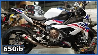 Akrapovic Shorty GP Full Exhaust Install  2020 BMW S1000RR [upl. by Ynohtnacram]