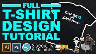 Make CUSTOM Tshirts From Scratch Using Thermoflex Heat Transfer Vinyl HTV by Specialty Materials [upl. by Novyart241]