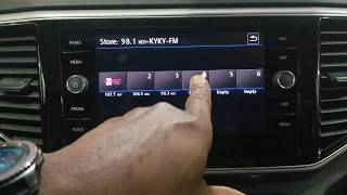 How to get radio station logos to appear on your new VW Volkswagen [upl. by Leisam]