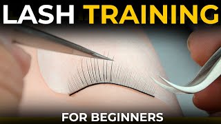 Beginners Lashing Guide Eyelash Extensions [upl. by Notsua]