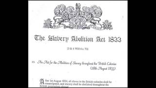 1st August 1834 Slavery Abolition Act comes in to force [upl. by Ariik]