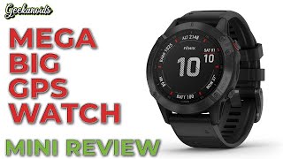 Garmin Fenix 6 Pro Review [upl. by Barth601]