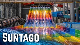 ALL WATER SLIDES at Park of Poland Suntago  Zjeżdżalnie POV [upl. by Ott476]