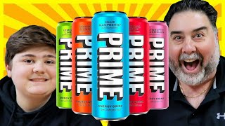 NEW Prime Energy Drink Review [upl. by Neirual]