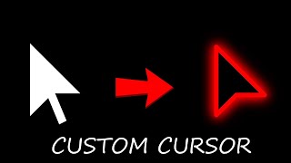 How To Get CUSTOM Mouse Cursor Windows 10 [upl. by Kcirej799]