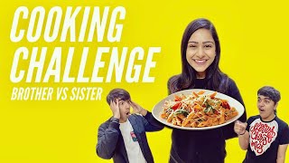 COOKING CHALLENGE WITH BROTHER amp SISTER  Rimorav Vlogs [upl. by Osi]