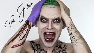 The JOKER Suicide Squad Halloween MakeUp  Jared Leto  Shonagh Scott [upl. by Onej998]