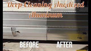 Deep Cleaning Anodized Aluminum [upl. by Ehcrop]