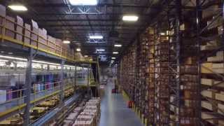 3PL Warehouse Facility Tour  The Apparel Logistics Group [upl. by Tremayne]