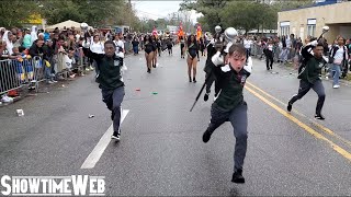 Jeff Davis Marching Band  Mobile MLK Mardi Gras Parade [upl. by Yebot229]