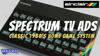 Classic Retro 48k  128k ZX Sinclair Spectrum Commercials [upl. by Siseneg634]