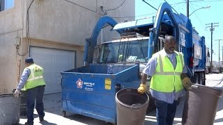 Republic Services Manual Trash in Seal Beach  Part 1 [upl. by Yann]