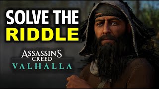 AC Valhalla How to Solve the Riddle Clues and Riddles [upl. by Latvina]