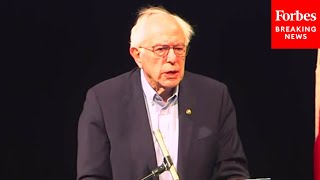 Bernie Sanders Warns Iowa City About Rise Of Oligarchy Power In The United States [upl. by Eilujna]