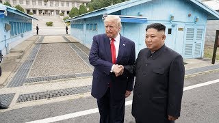 Special Report Trump meets North Koreas Kim Jong Un in the DMZ [upl. by Nodyroc]