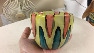 Glazing with Majolica Glazes Tips and Demonstration [upl. by Pryce]