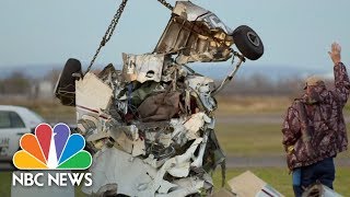 Skydivers Escape As Two Planes Collide  Archives  NBC News [upl. by Lunt]