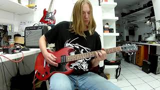 epiphone SG SPECIAL VINTAGE CHERRY DEMO 3 [upl. by Eidnarb]