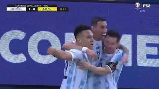 Argentina vs Brazil  Copa America Final 2021  Extended Highlights and Celebrations  English [upl. by Montana150]