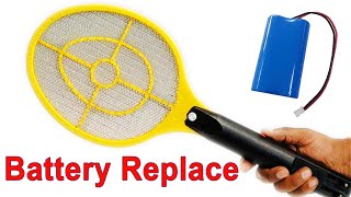 How to change Mosquito bat battery  DIY  Replace a Hunter Swatter Bat Dead cell  Help in Tamil [upl. by Ahtram]