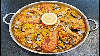 PAELLA VALENCIANA DE MARISCOS [upl. by Perkins]