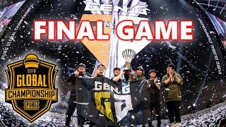 PUBG GLOBAL CHAMPIONSHIP WINNER GENG  FINAL GAME  Pio Loki Esth3r amp Taemin [upl. by Eardnoed]