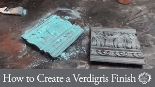 How to Create a Verdigris FInish [upl. by Iey]